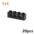 Technical Building Block MOC Combination Studded Long Beam with Hole Thick Bricks Compatible 3703 32018 3895 2730 3894 3701 3700 - CADA BRICKS®