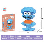 Disney Small Granular Building Model Toy Cartoon Character Stitch, SpongeBob Mini Block Toy Christmas Gift for Children - CADA BRICKS®