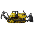Mould King 17049 Technical Car Toys The APP Motorized PR766 Bulldozer Building Block Assembly Truck Model Kids Christmas Gifts