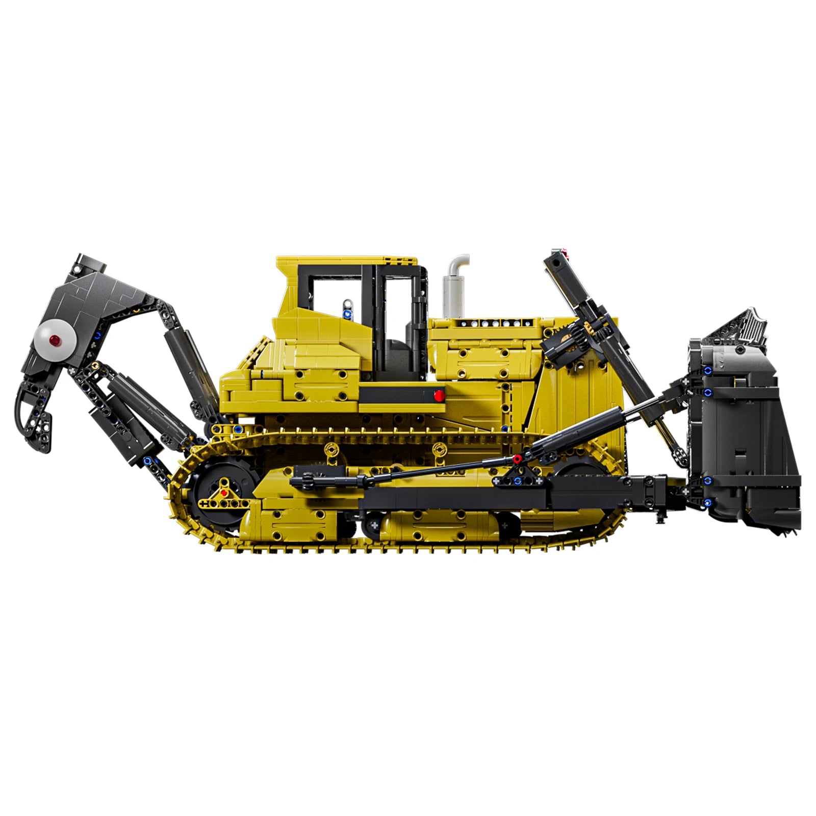 Mould King 17049 Technical Car Toys The APP Motorized PR766 Bulldozer Building Block Assembly Truck Model Kids Christmas Gifts