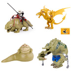 Movie Series Space Wars Smaug Troll Dewback Rancor Jabba Big Size Bricks Building Anime Figures Toys for Kids Gift