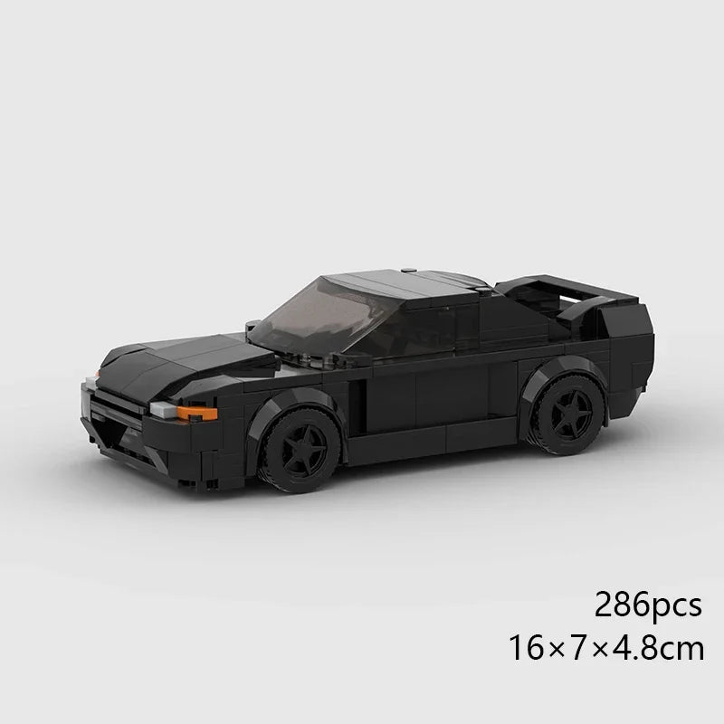 MOC Speed Champions Super Race Car F1 Great Vehicle Racing Model Building Blocks Bricks Sports Pickup Truck City Technique Toy - CADA BRICKS®