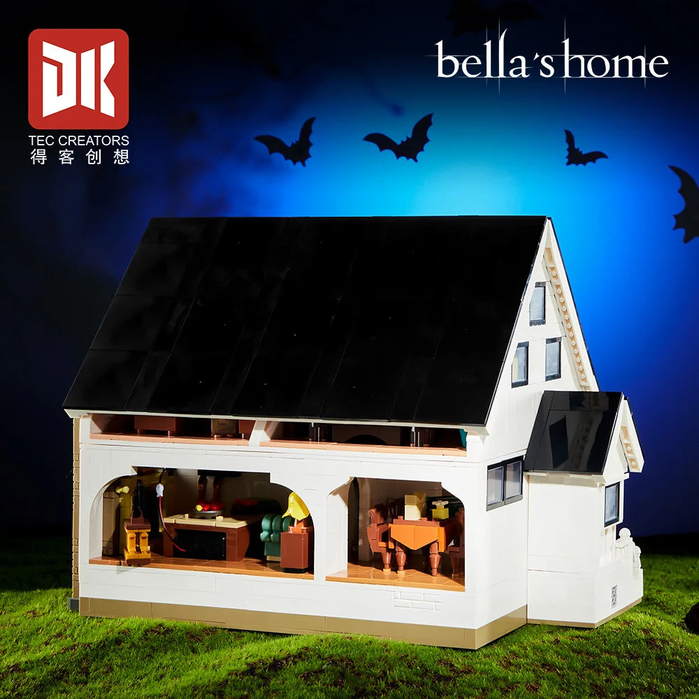 IN STOCK 80022 MOC Bella Villa Building Blocks Model Construction House Bricks Assembling Toys for Boys Christmas Gift Set