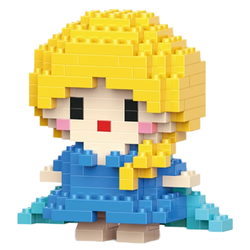 Disney Stitch Mickey Anime Anime Blocks Kuromi My Melody Diseney Cinnamoroll Mouse Building Blocks Doll Toy Kids Birthday Gift - CADA BRICKS®