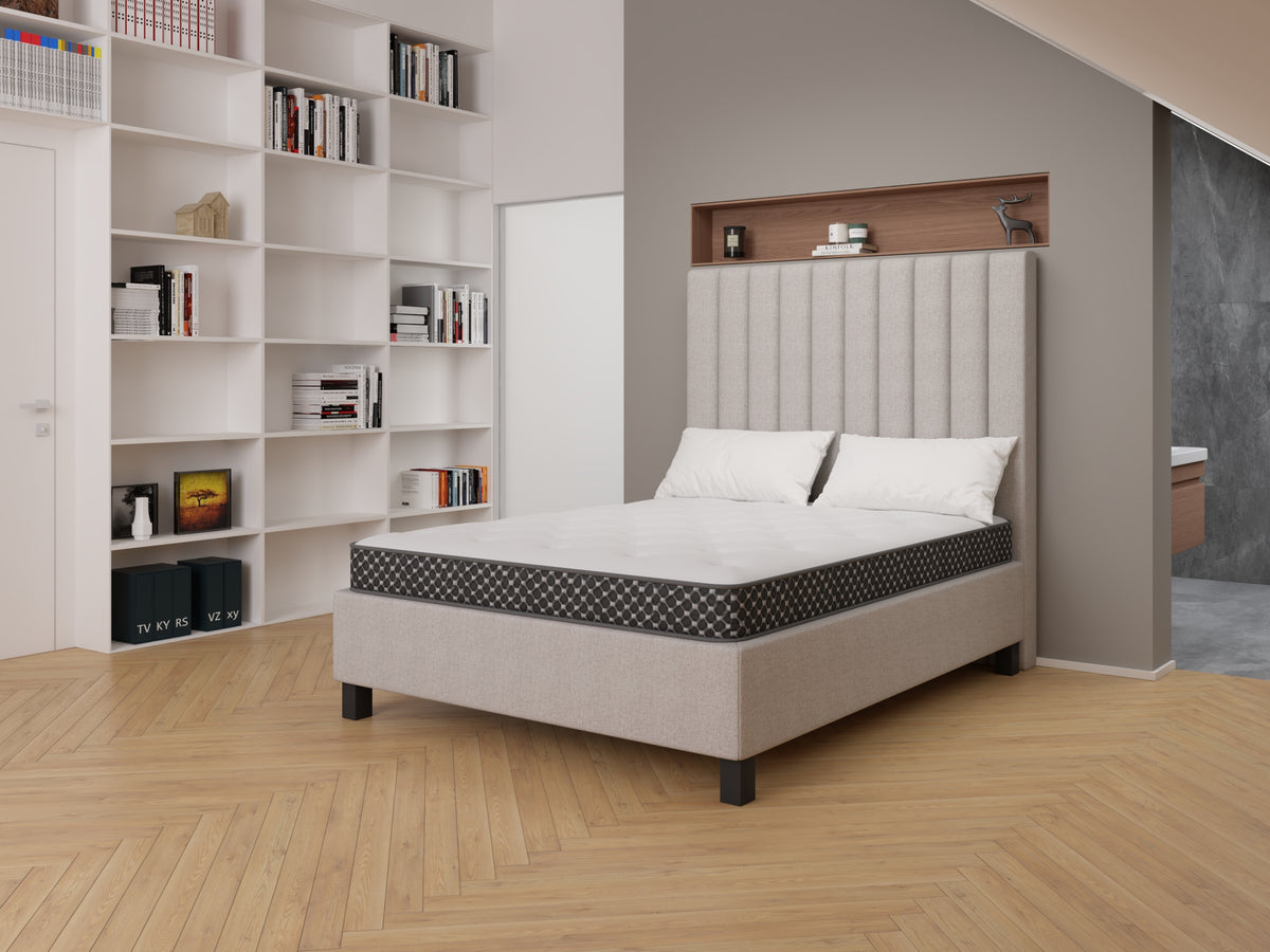 6' Quilted Foam Firm Twin Mattress