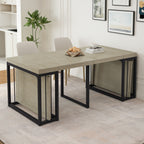 23.62'- 118'Modern Extendable Dining Table,Seats 2-10 People,,Space-Saving Wood Dining Table for Kitchen/Dining Room/Living Room,Perfect for Family Gatherings/Parties(Ancient White)