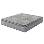 NapQueen Elite Series Machka 12 Inch Full Size Cooling Gel Memory Foam Hybrid Mattress in Grey+White, Foam+Spring, Designed for Pressure Relief and Orthopedic Support