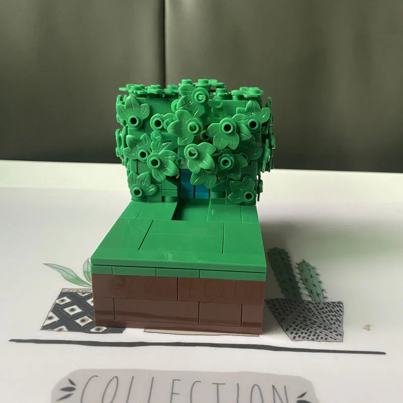 Homer Backing Into the Bushes 227 Pcs MOC Building Block Technology Bricks Birthday Christmas Holiday DIY Gifts Adults Toys - CADA BRICKS®