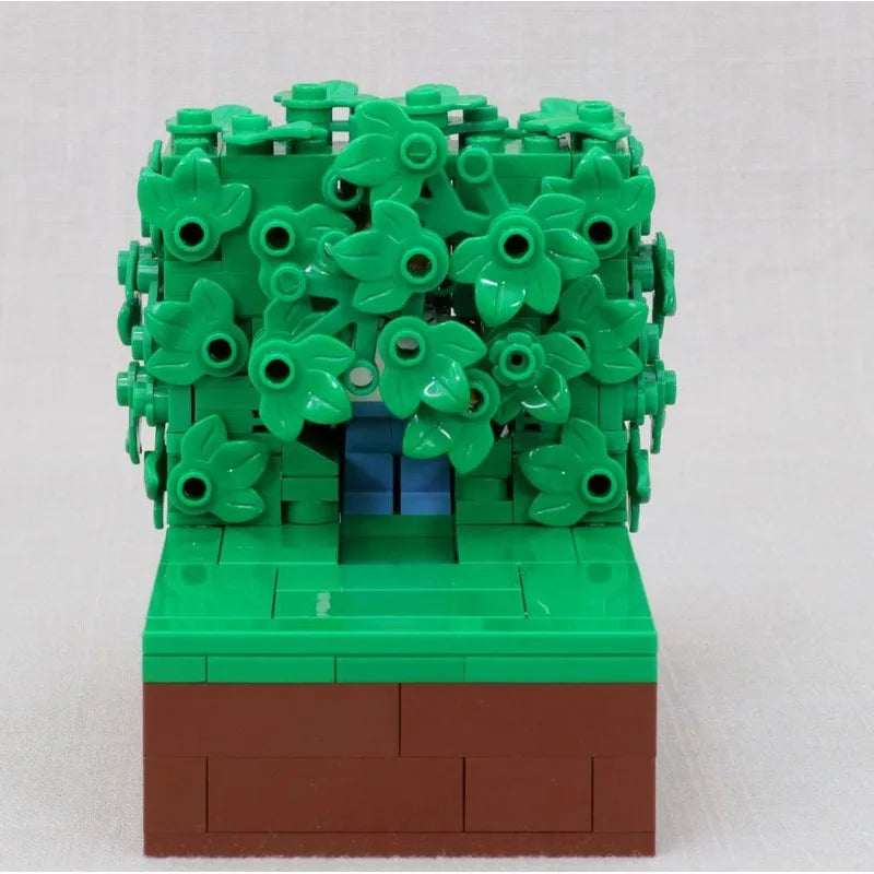 Homer Backing Into the Bushes 227 Pcs MOC Building Block Technology Bricks Birthday Christmas Holiday DIY Gifts Adults Toys - CADA BRICKS®