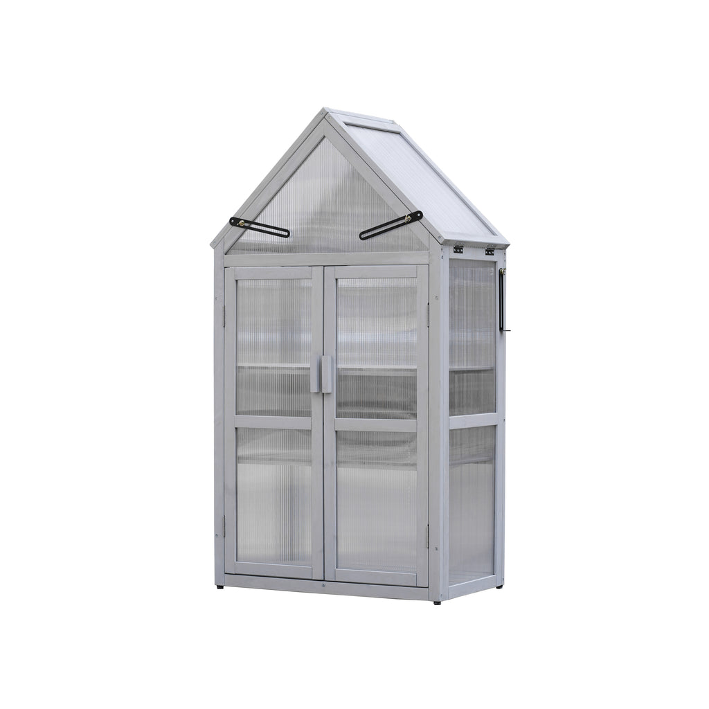 Mini Greenhouse Kit - Outdoor Plant Stand, Small Green House, Plant St ...