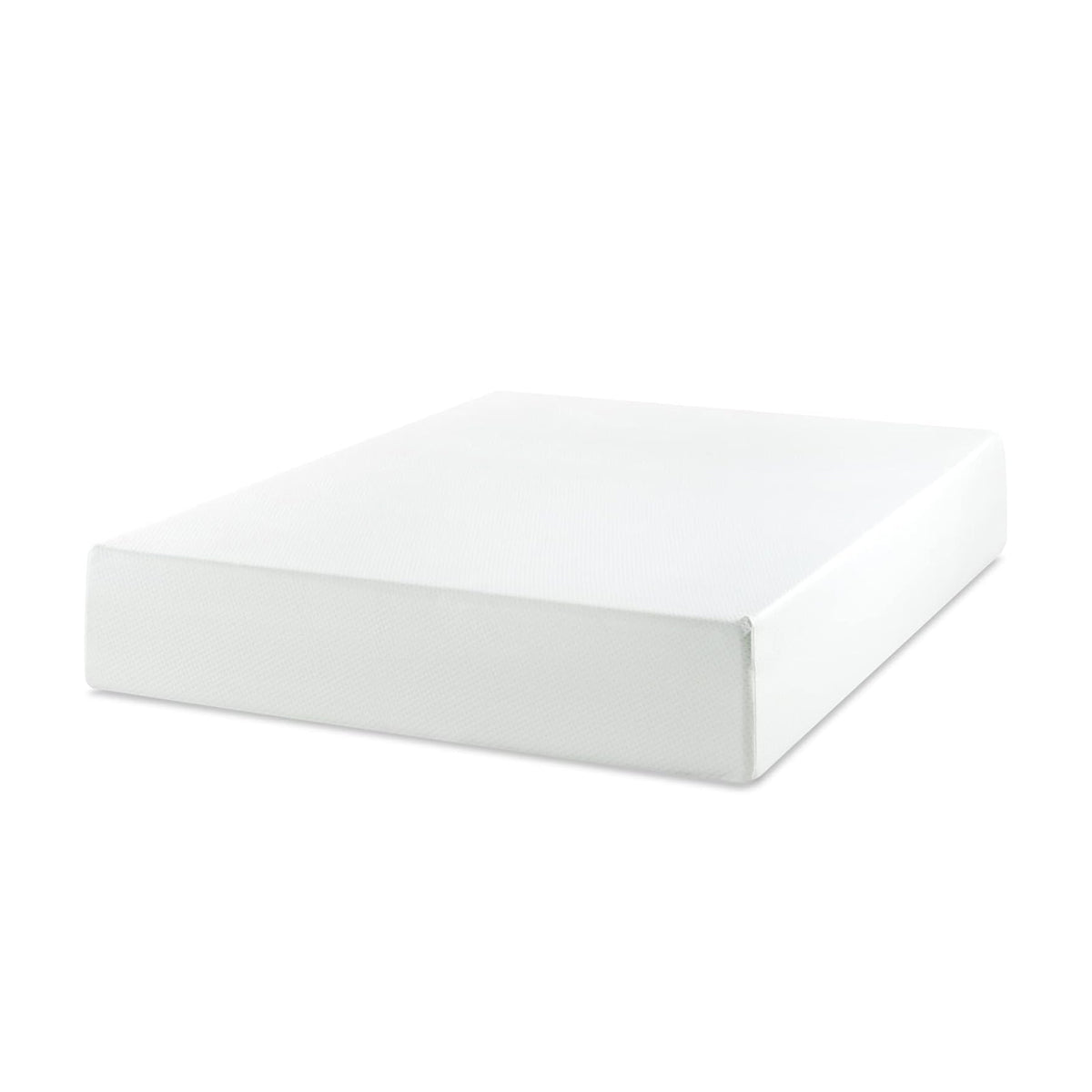 6 Twin Green Tea Memory Foam Mattress in Box, Fiberglass Free, White, Supportive Comfort for All Sleep Positions